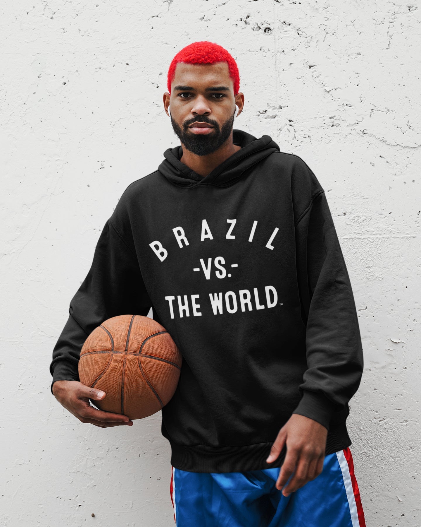 BRAZIL Vs The World Unisex Hoodie - VS THE WORLD