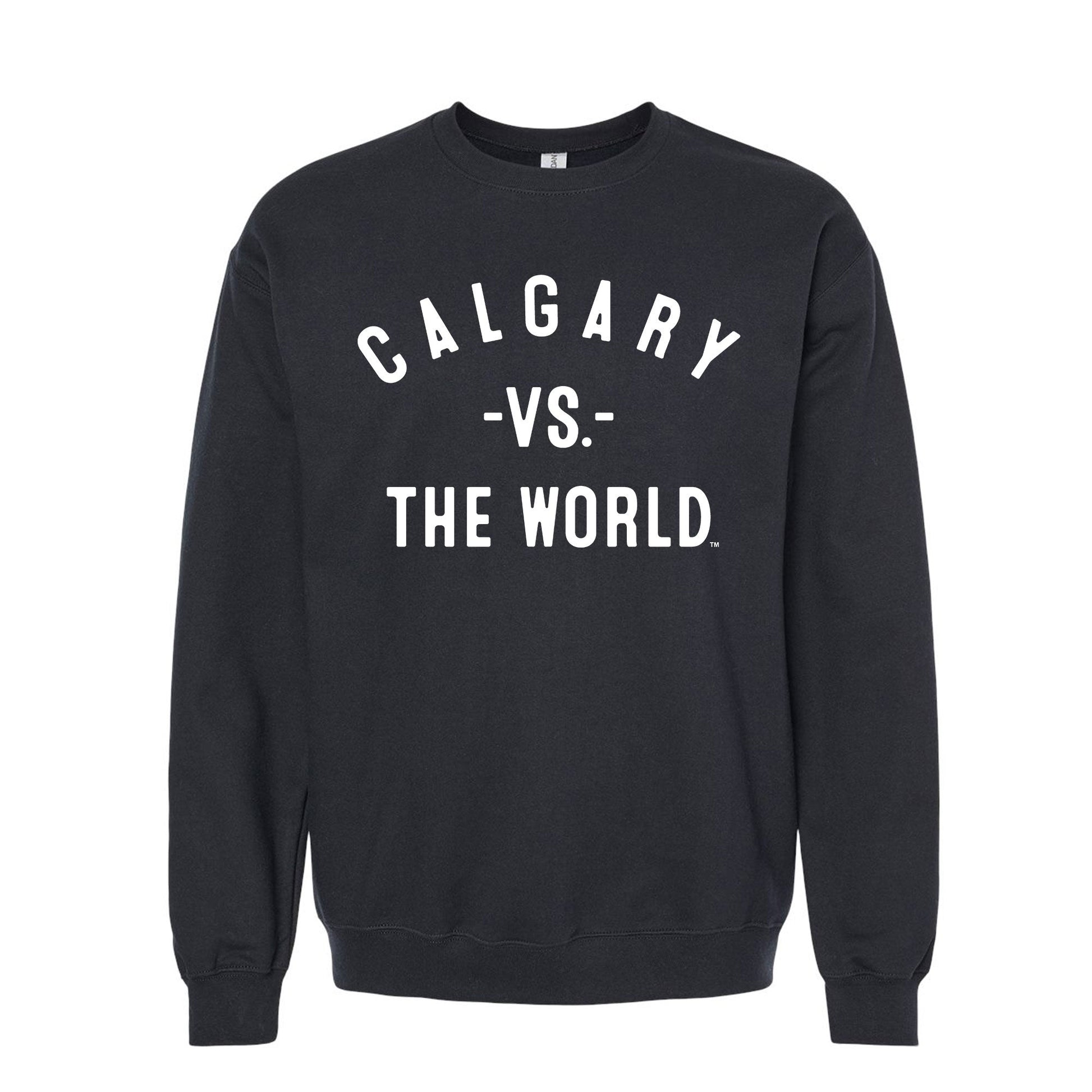 CALGARY Vs The World Unisex Sweatshirt - VS THE WORLD