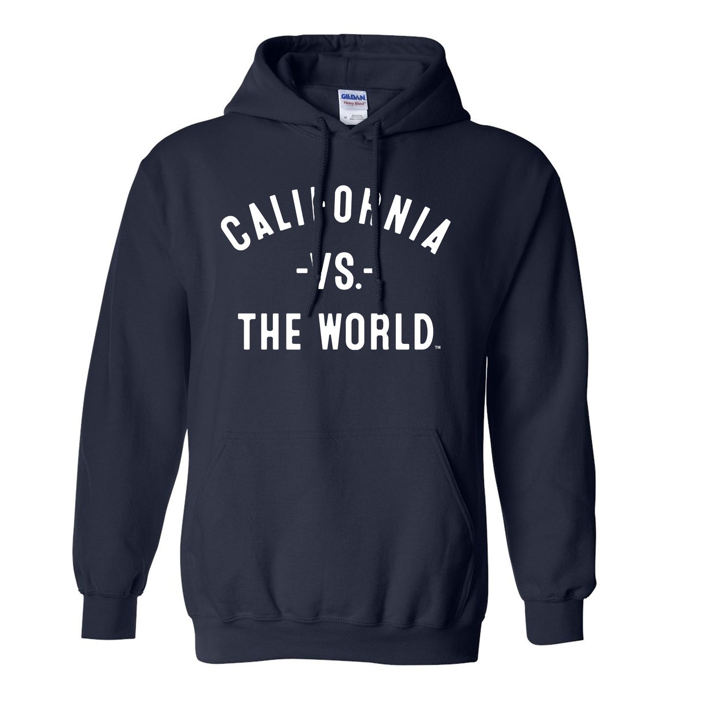 CALIFORNIA Vs The World Unisex Hoodie - VS THE WORLD