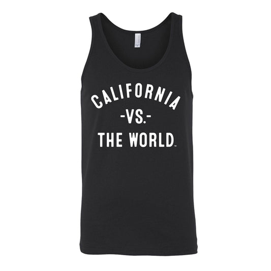 CALIFORNIA Vs The World Unisex Tank Top - VS THE WORLD