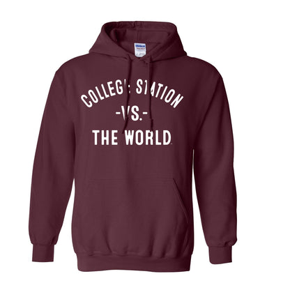 COLLEGE STATION Vs The World Unisex Hoodie - VS THE WORLD