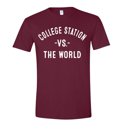 COLLEGE STATION Vs The World Unisex T-shirt - VS THE WORLD