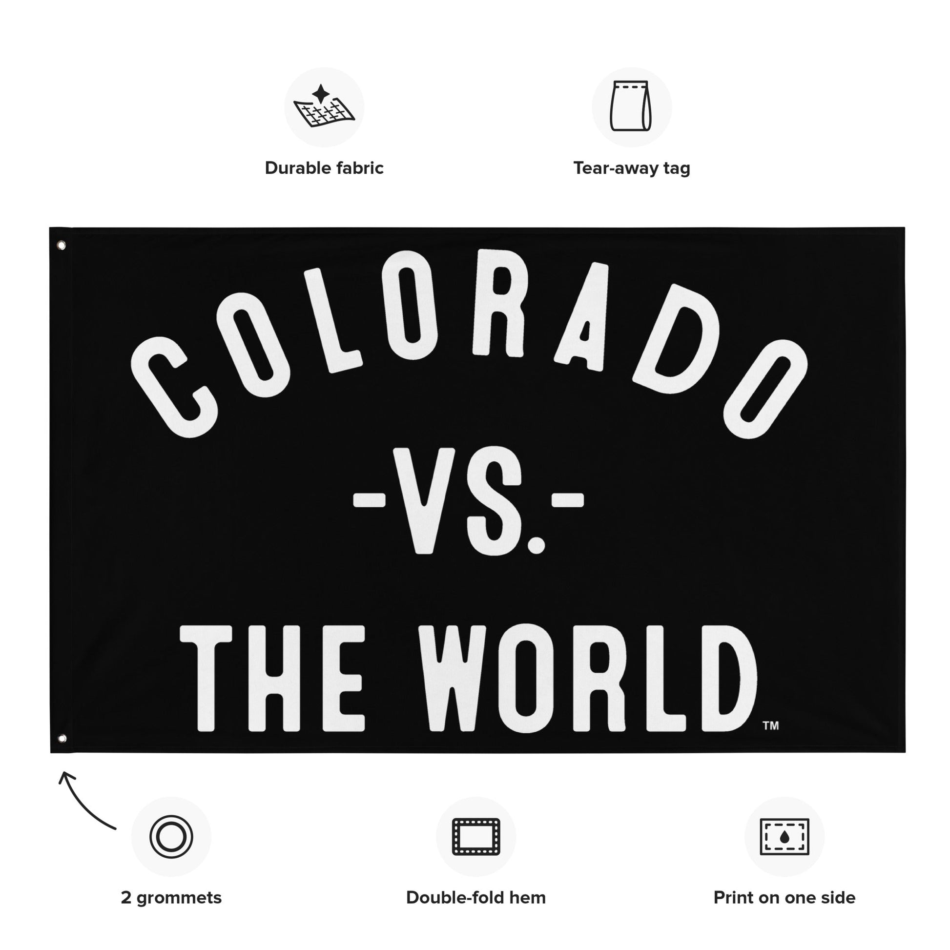 COLORADO Vs The World Flag - VS THE WORLD