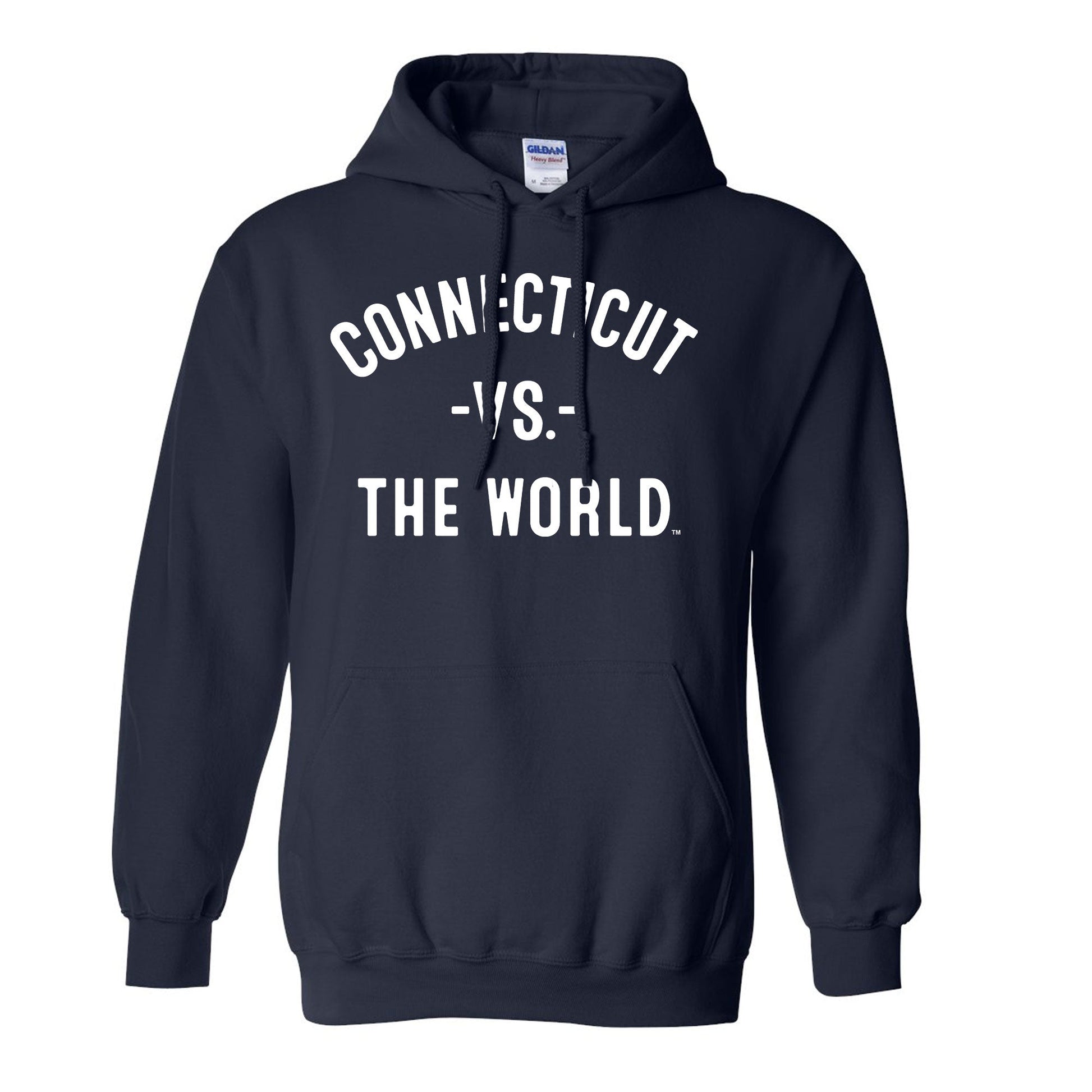 CONNECTICUT Vs The World Unisex Hoodie - VS THE WORLD