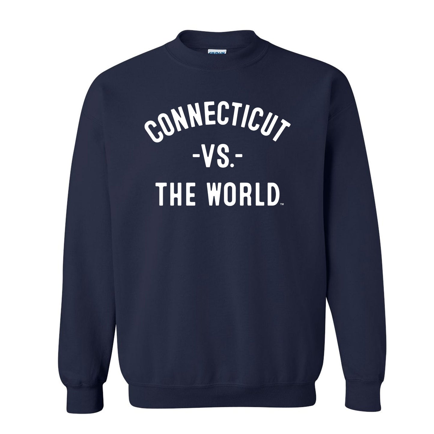 CONNECTICUT Vs The World Unisex Sweatshirt - VS THE WORLD