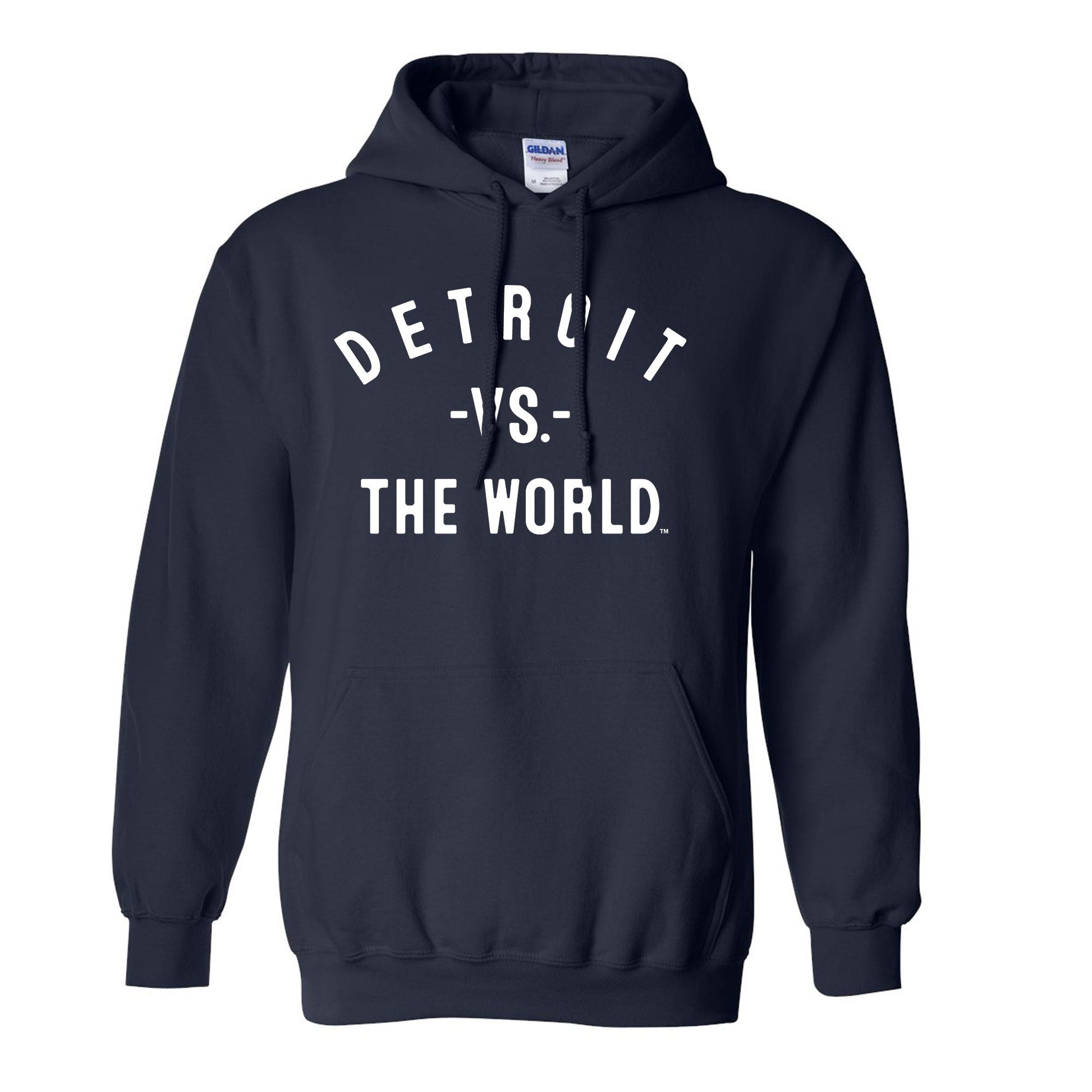 DETROIT Vs The World Unisex Hoodie - VS THE WORLD