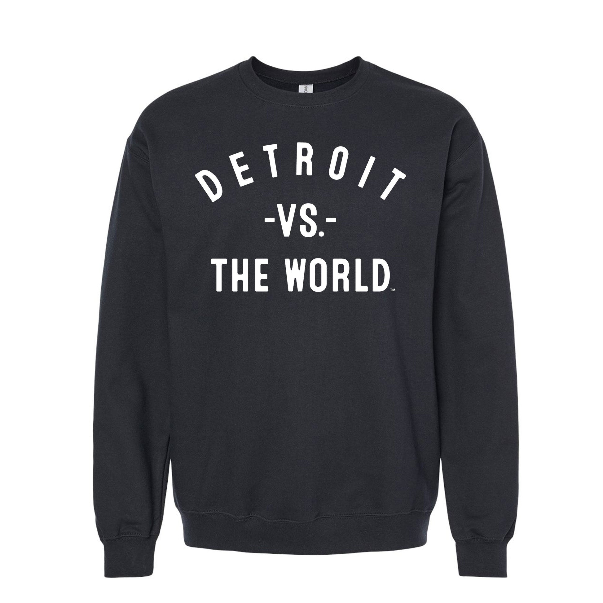 DETROIT Vs The World Unisex Sweatshirt - VS THE WORLD