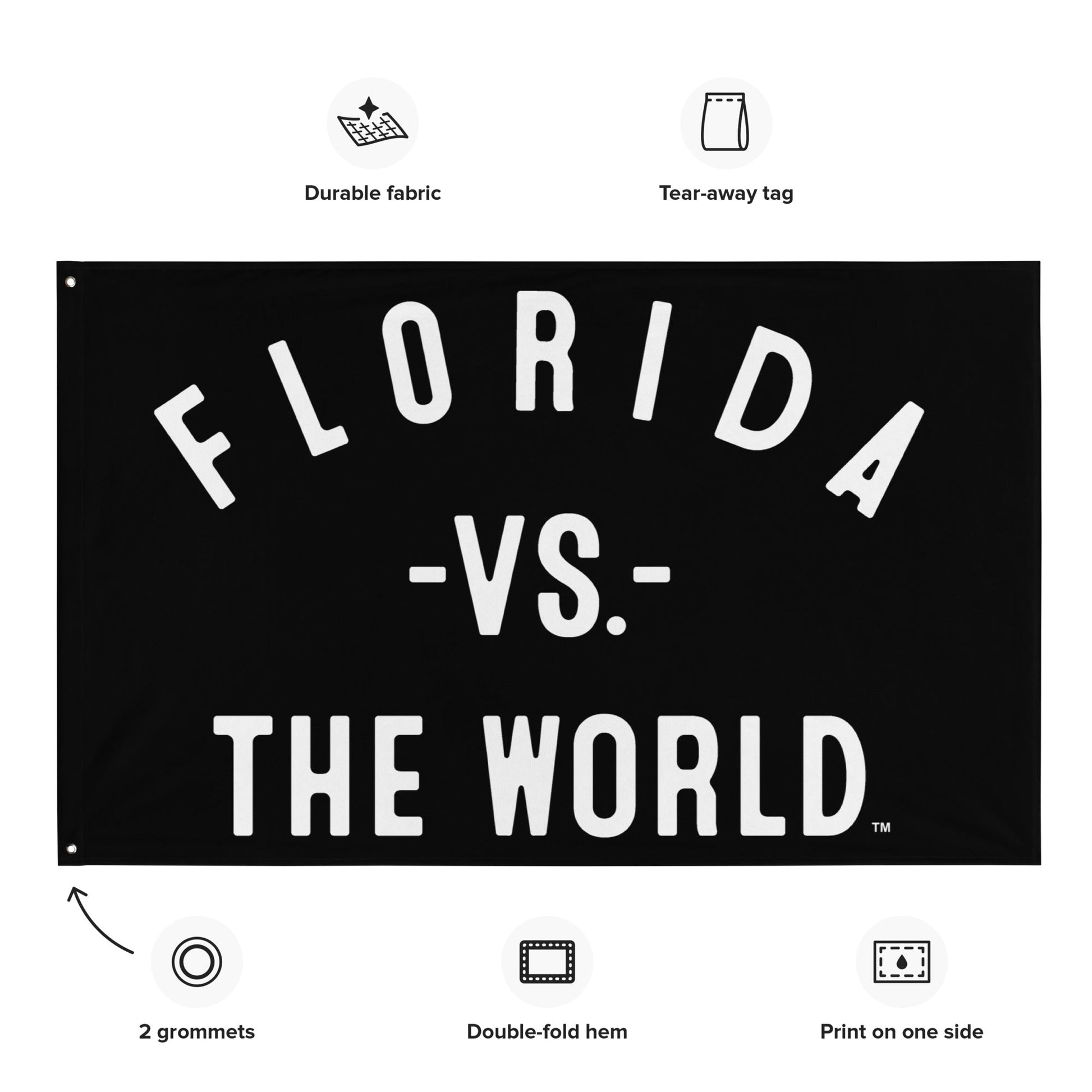 FLORIDA Vs The World Flag - VS THE WORLD