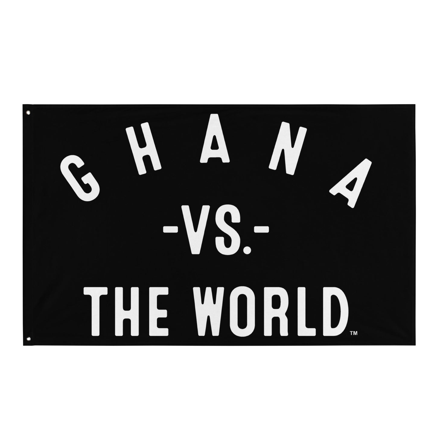 GHANA Vs The World Flag - VS THE WORLD