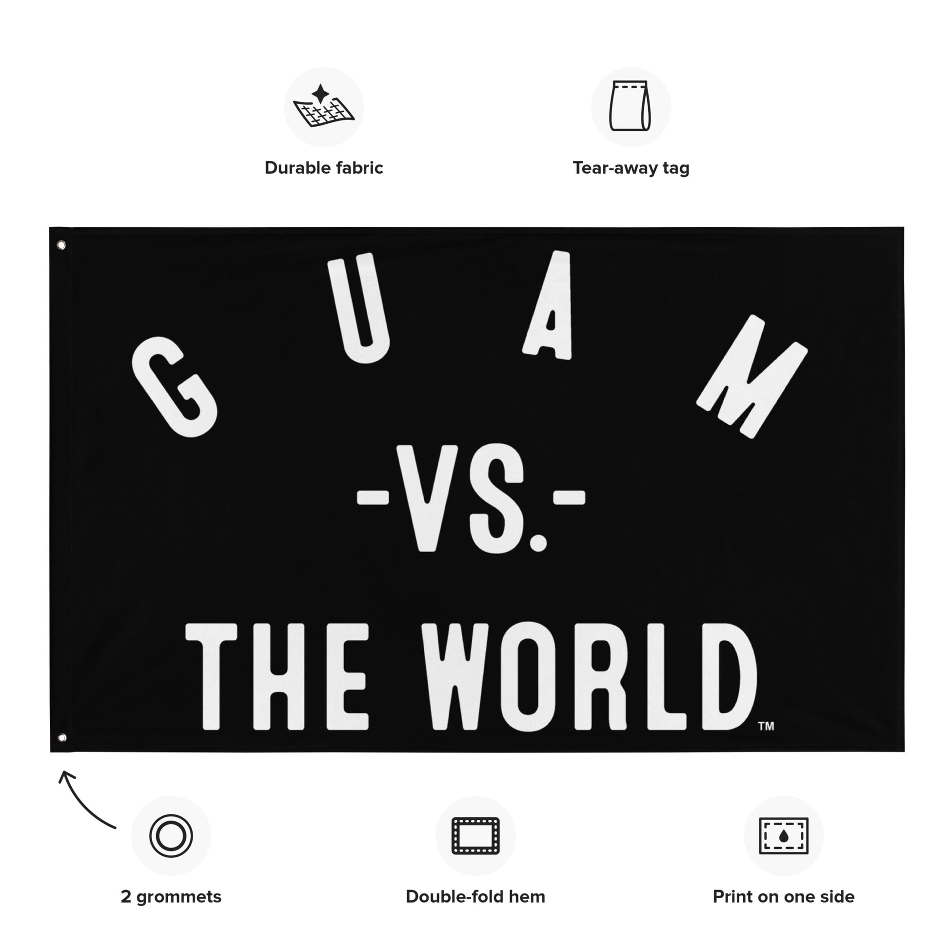 GUAM Vs The World Flag - VS THE WORLD