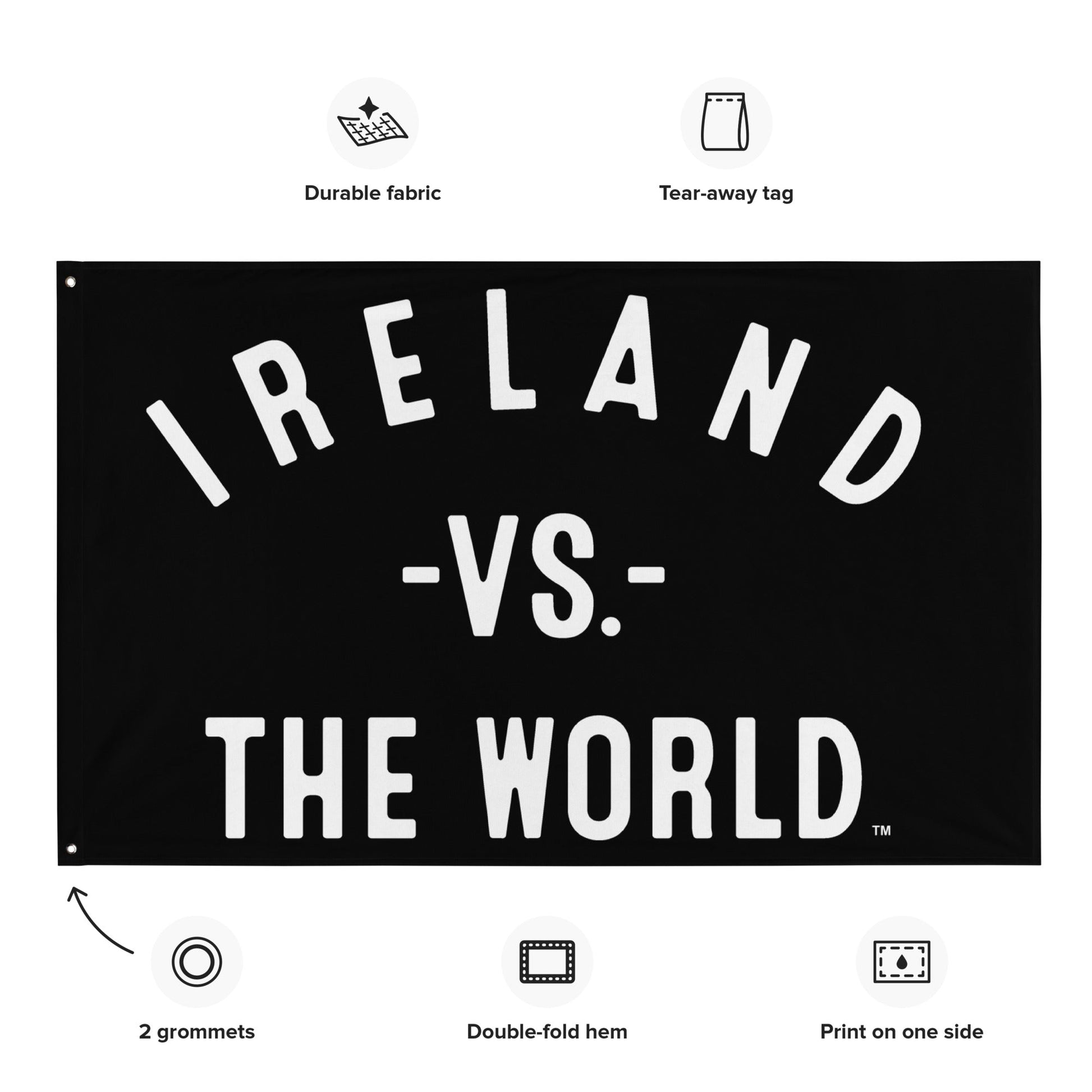 IRELAND Vs The World Flag - VS THE WORLD