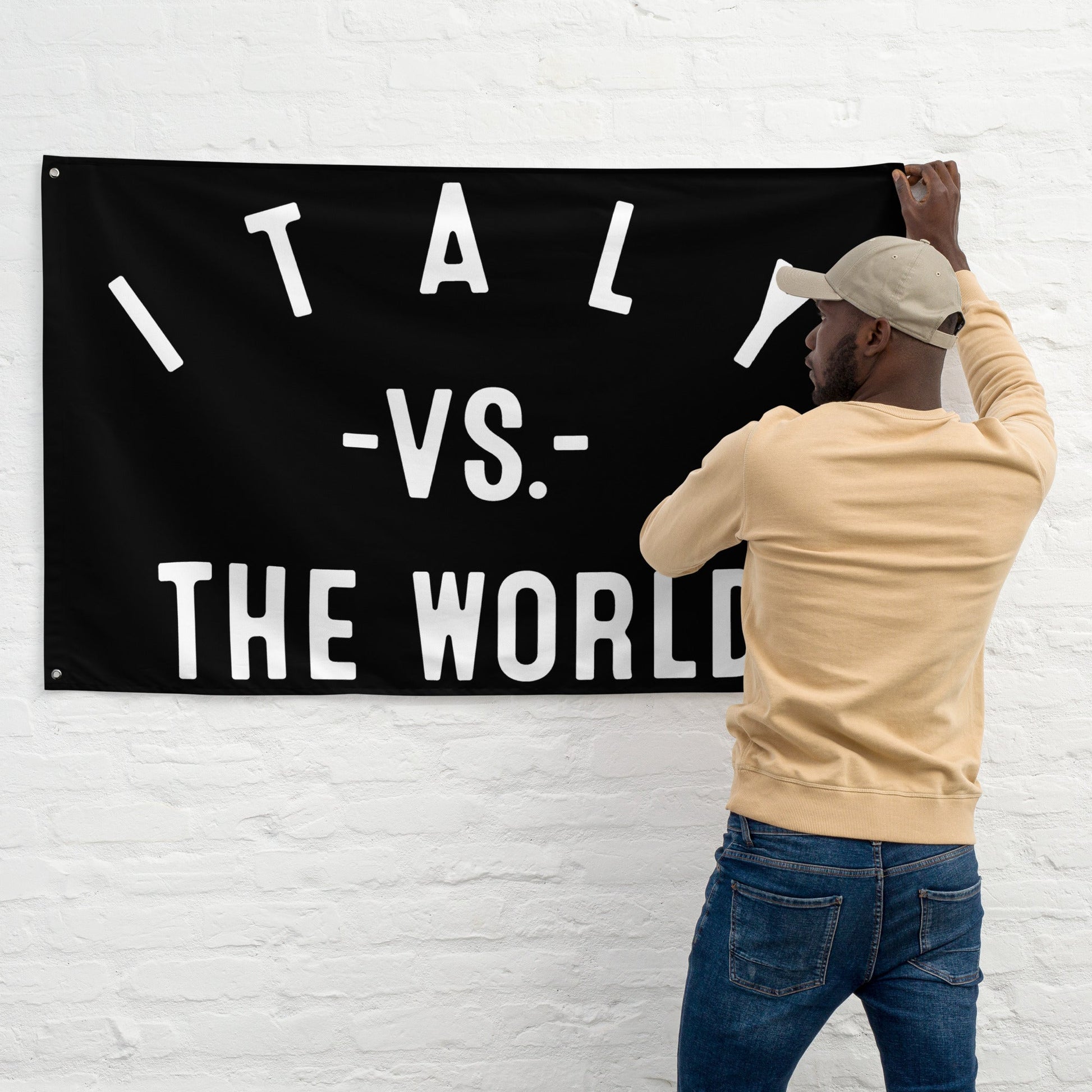 ITALY Vs The World Flag - VS THE WORLD