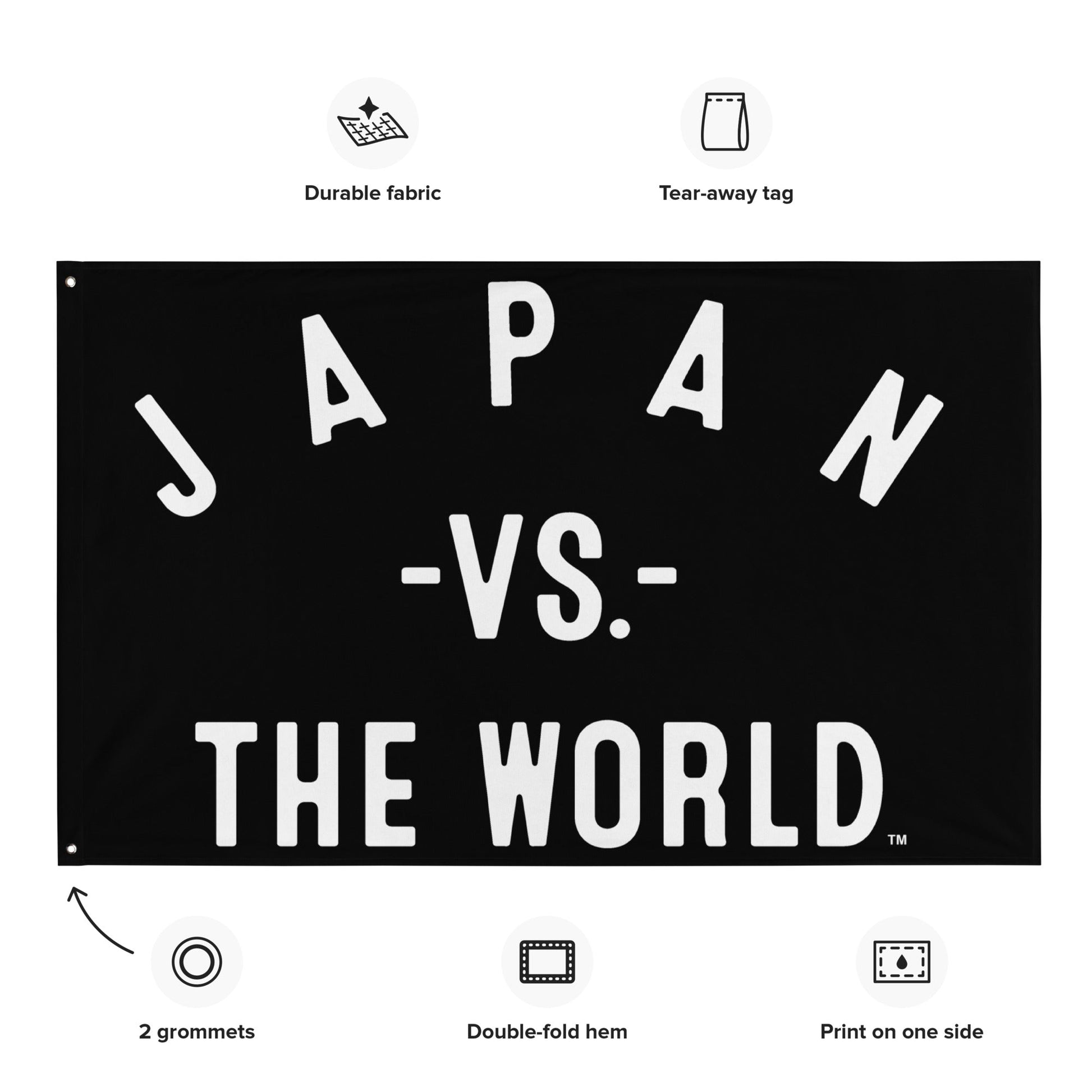 JAPAN Vs The World Flag - VS THE WORLD