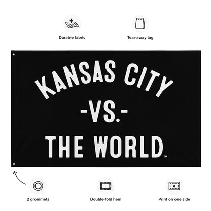 KANSAS CITY Vs The World Flag - VS THE WORLD