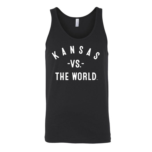 KANSAS Vs The World Unisex Tank Top - VS THE WORLD