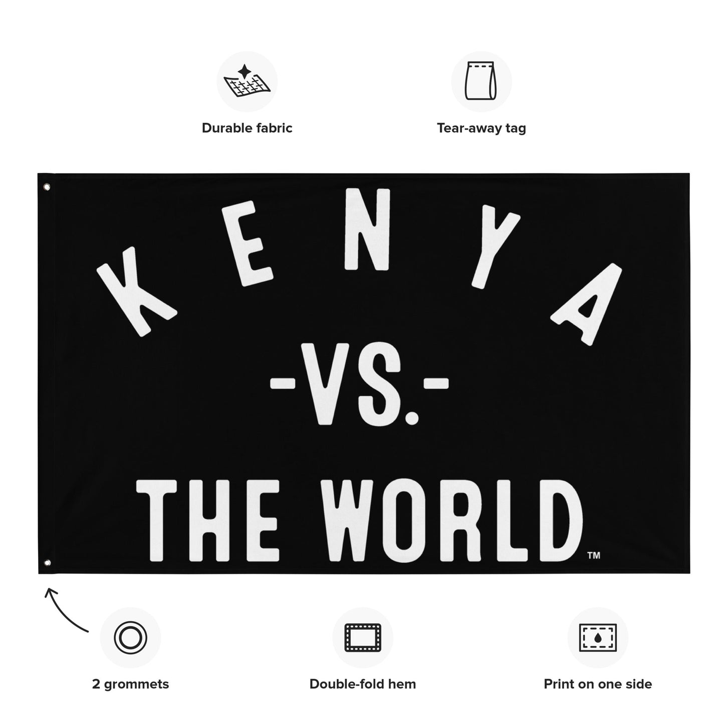 KENYA Vs The World Flag - VS THE WORLD