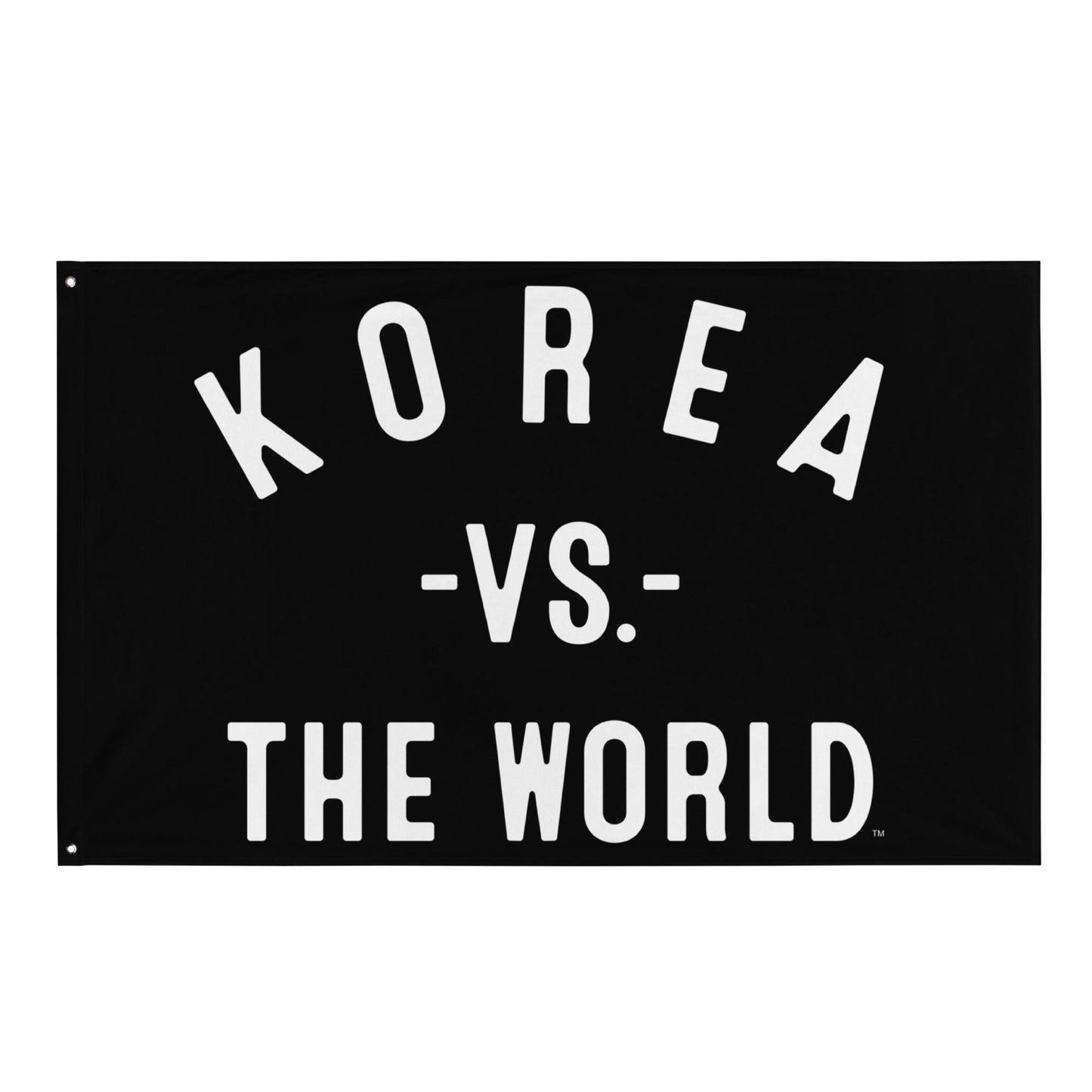 KOREA Vs The World Flag - VS THE WORLD