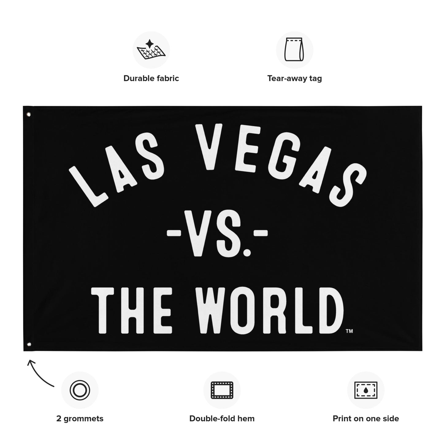 LAS VEGAS Vs The World Flag - VS THE WORLD