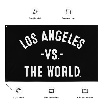 LOS ANGELES Vs The World Flag - VS THE WORLD