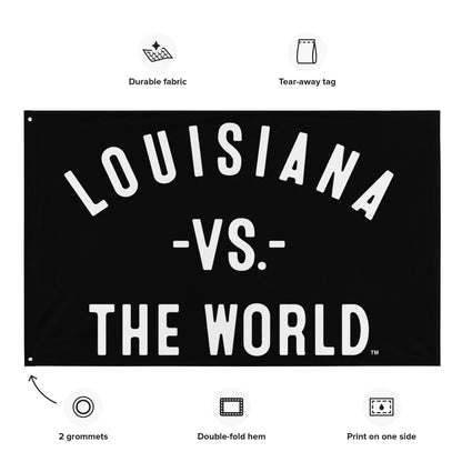 LOUISIANA Vs The World Flag - VS THE WORLD