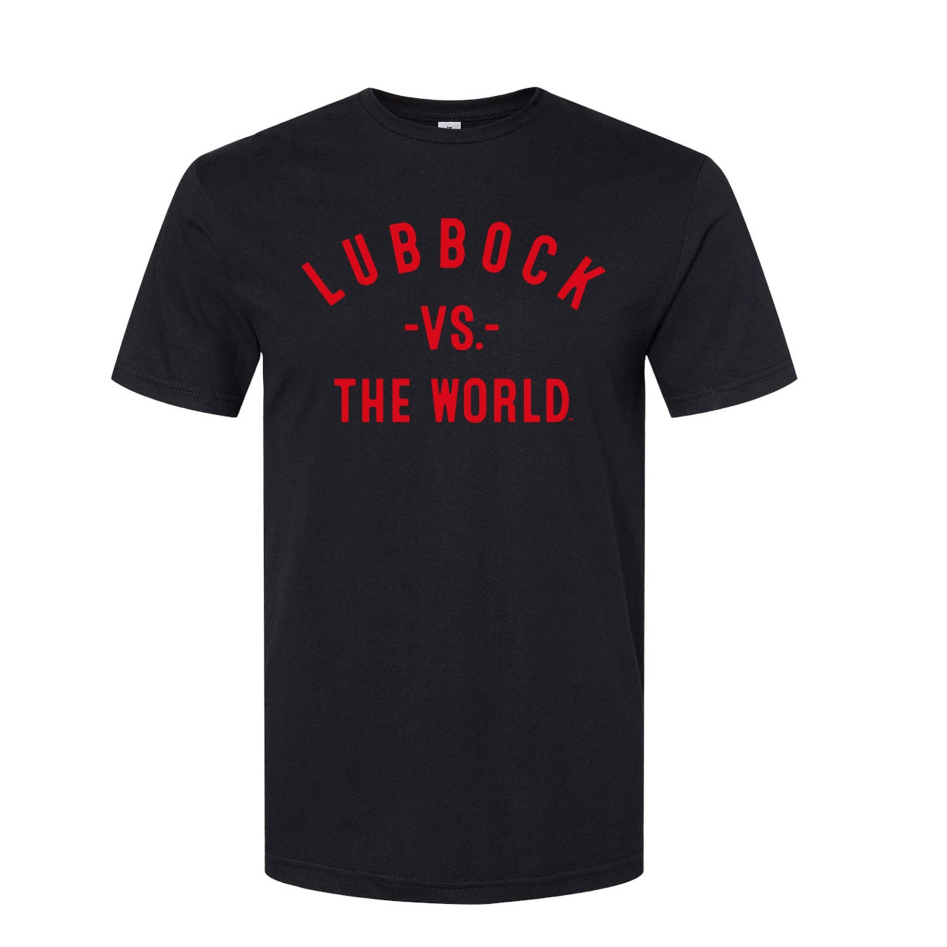 LUBBOCK Vs The World Unisex T-shirt - VS THE WORLD