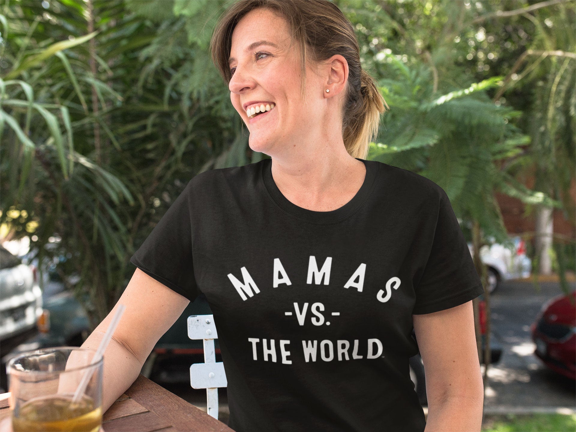 MAMAS Vs The World Unisex Comfort Colors Shirt - VS THE WORLD