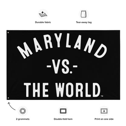 MARYLAND Vs The World Flag - VS THE WORLD