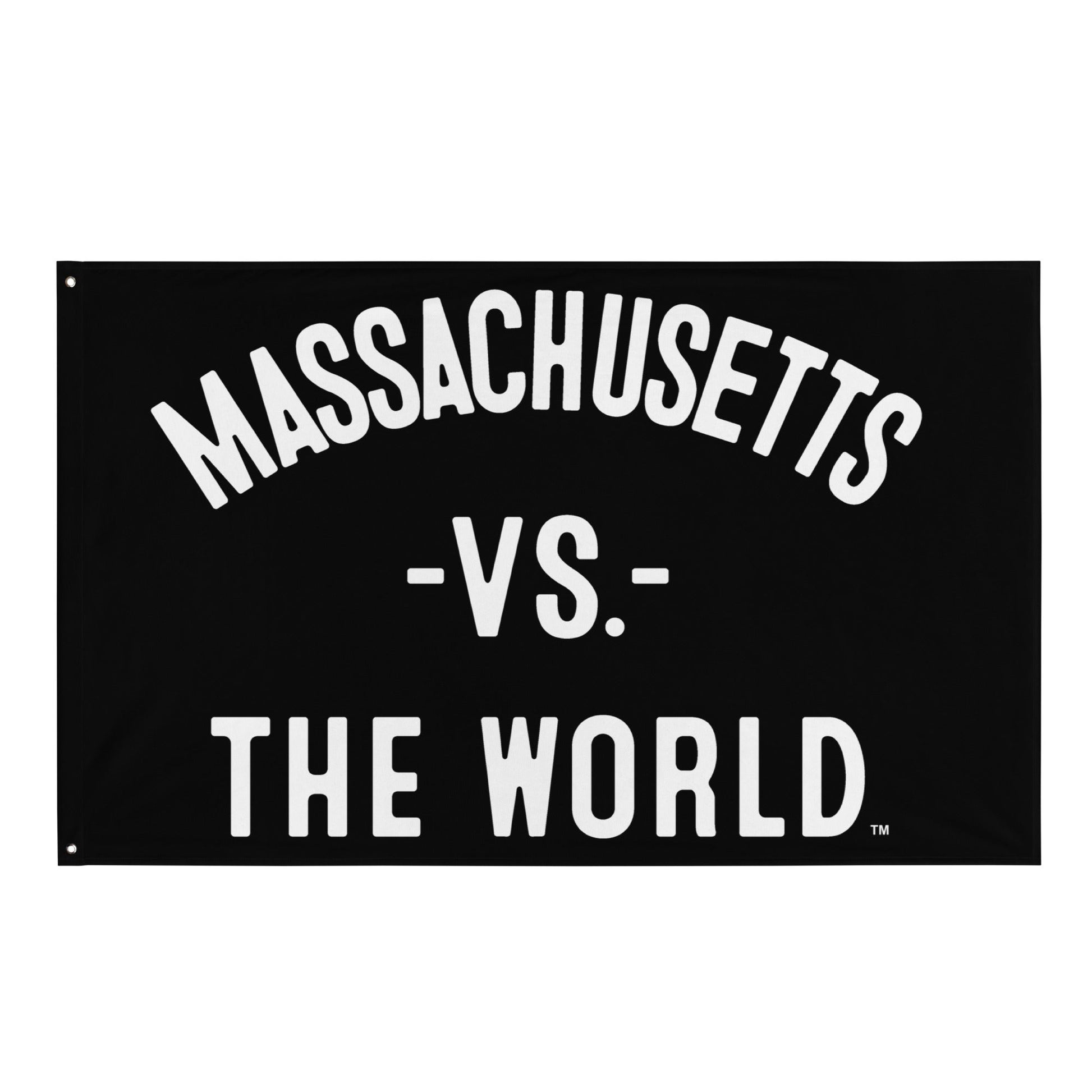 MASSACHUSETTS Vs The World Flag - VS THE WORLD