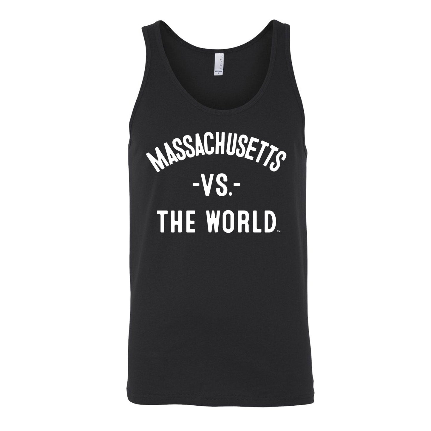 MASSACHUSETTS Vs The World Unisex Tank Top - VS THE WORLD