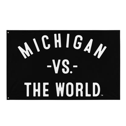 MICHIGAN Vs The World Flag - VS THE WORLD