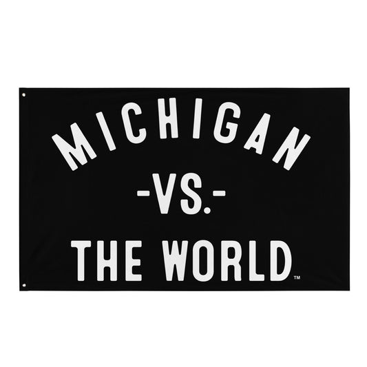 MICHIGAN Vs The World Flag - VS THE WORLD