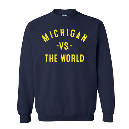 MICHIGAN Vs The World Unisex Sweatshirt