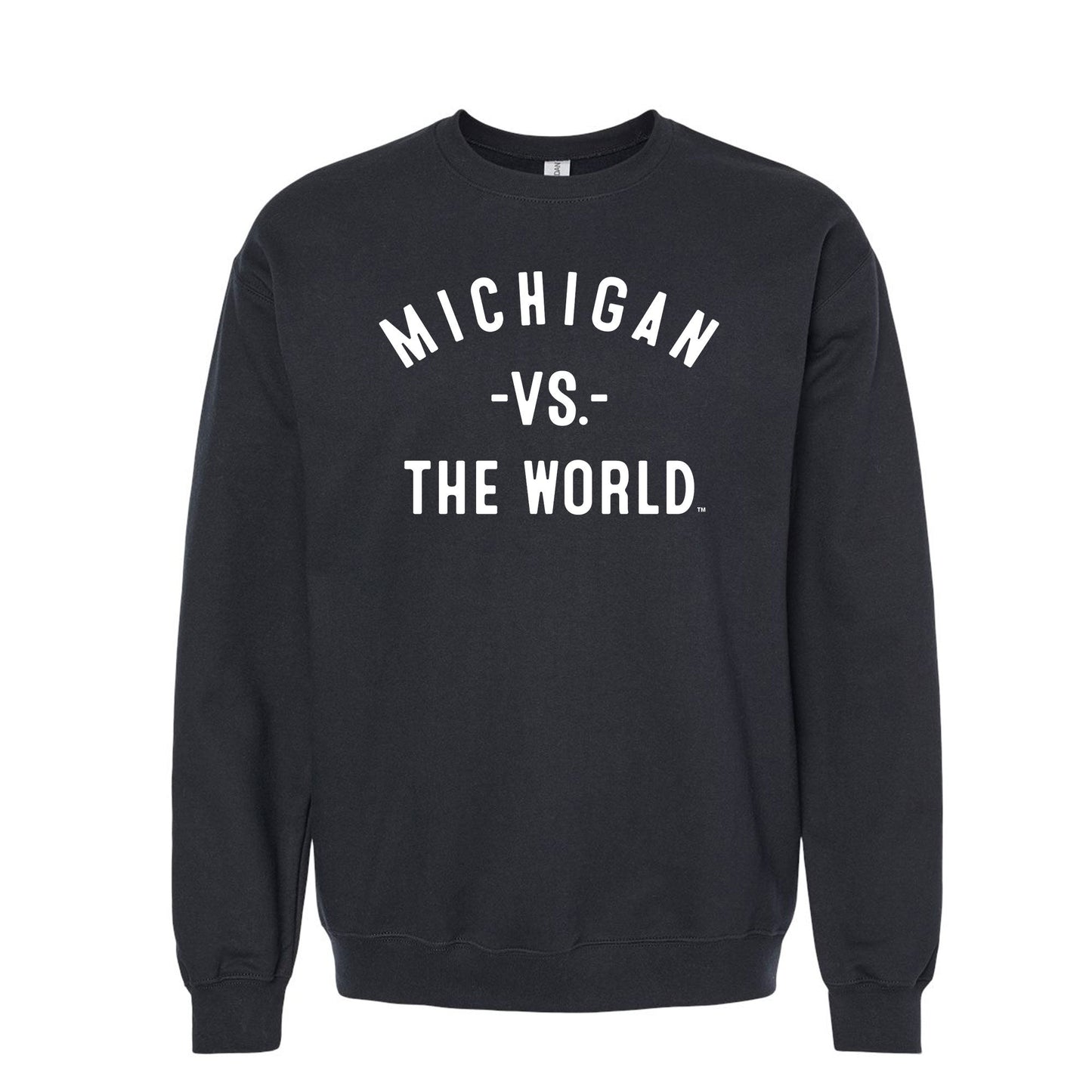 MICHIGAN Vs The World Unisex Sweatshirt - VS THE WORLD