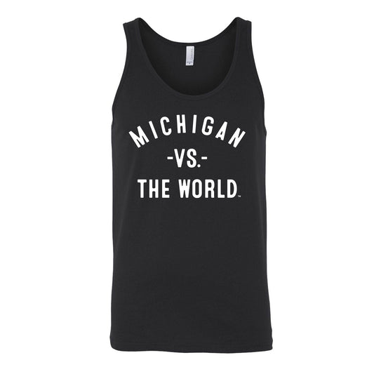 MICHIGAN Vs The World Unisex Tank Top - VS THE WORLD