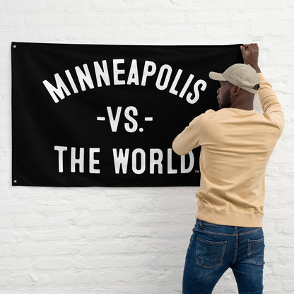 MINNEAPOLIS Vs The World Flag - VS THE WORLD