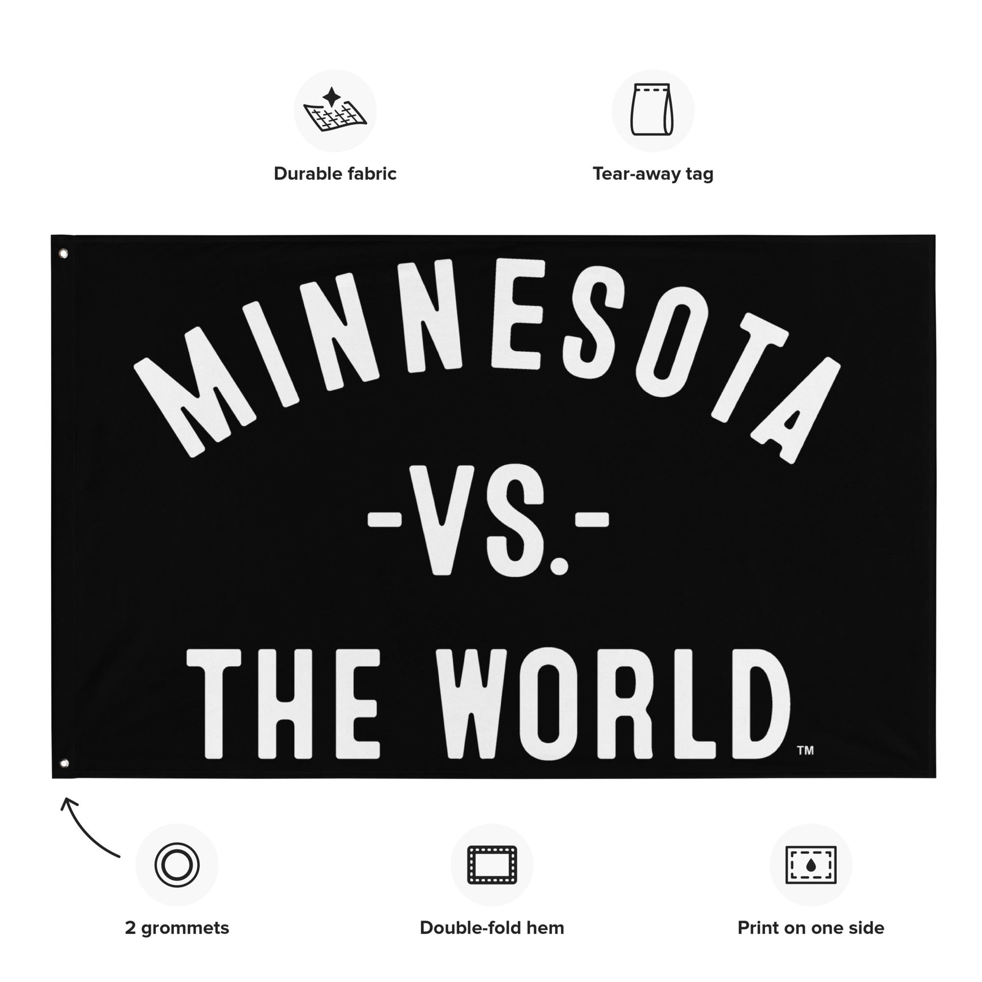 MINNESOTA Vs The World Flag - VS THE WORLD