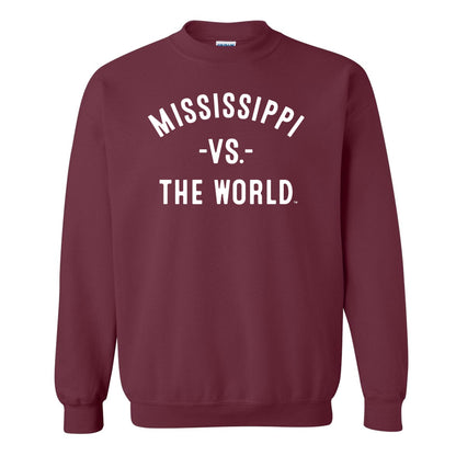 MISSISSIPPI Vs The World Unisex Sweatshirt - VS THE WORLD