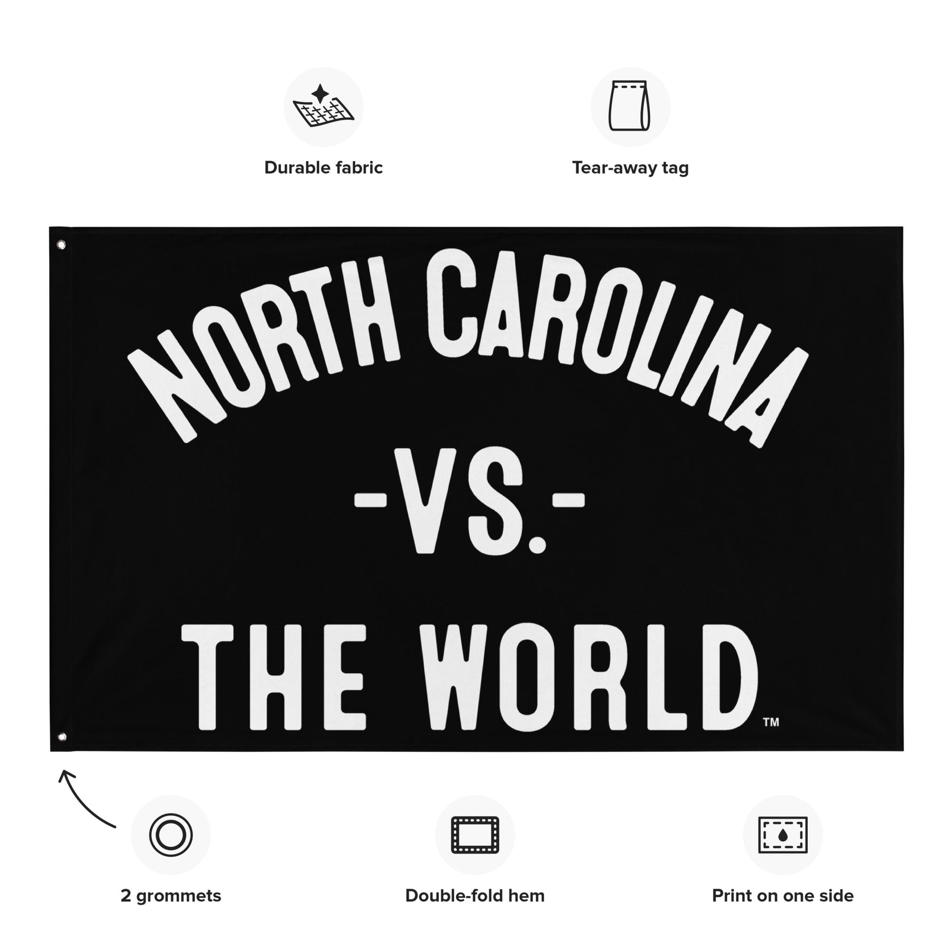 NEW CAROLINA Vs The World Flag - VS THE WORLD