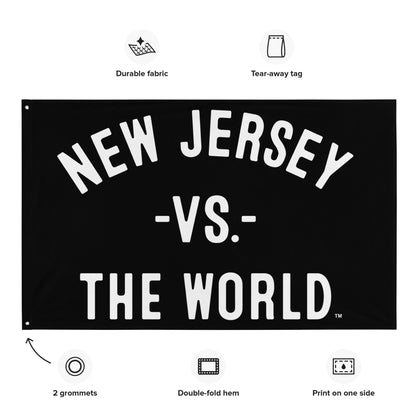 NEW JERSEY Vs The World Flag - VS THE WORLD