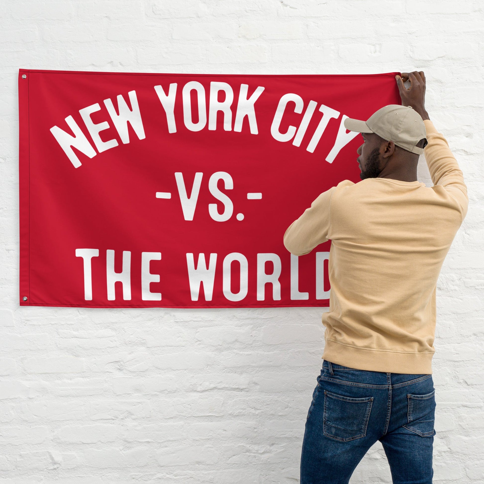 NEW YORK CITY Vs The World Flag - VS THE WORLD