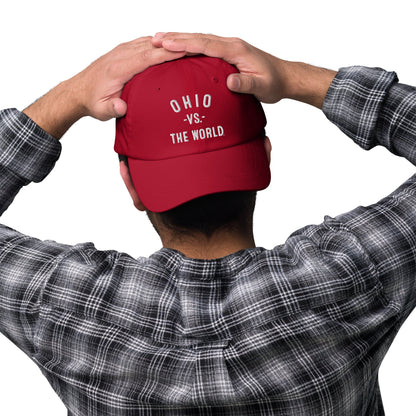 OHIO Vs The World Embroidered Dad hat - VS THE WORLD