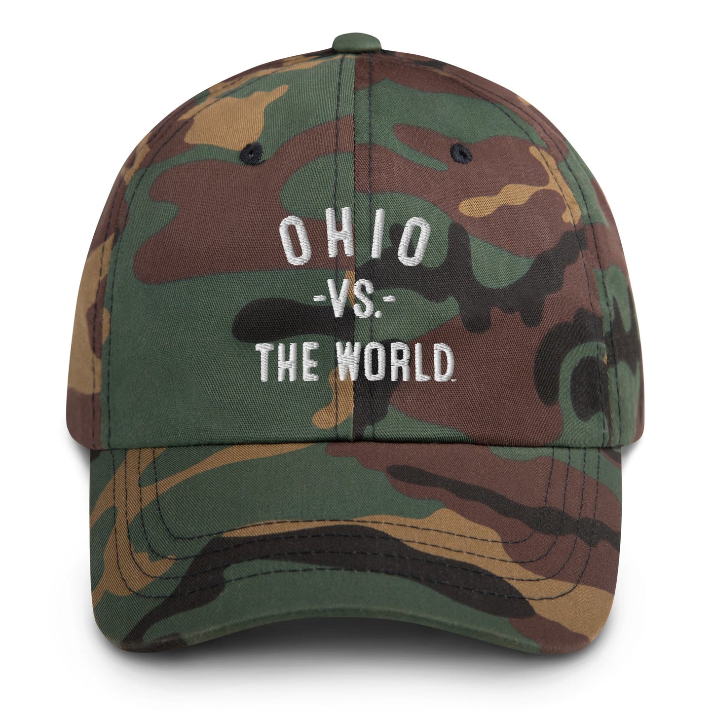 OHIO Vs The World Embroidered Dad hat - VS THE WORLD