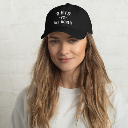 OHIO Vs The World Embroidered Dad hat - VS THE WORLD