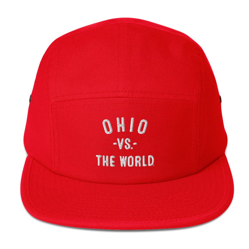 OHIO Vs The World Embroidered Five Panel Cap - VS THE WORLD