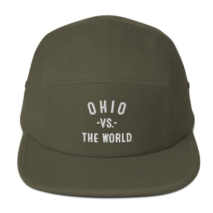 OHIO Vs The World Embroidered Five Panel Cap - VS THE WORLD