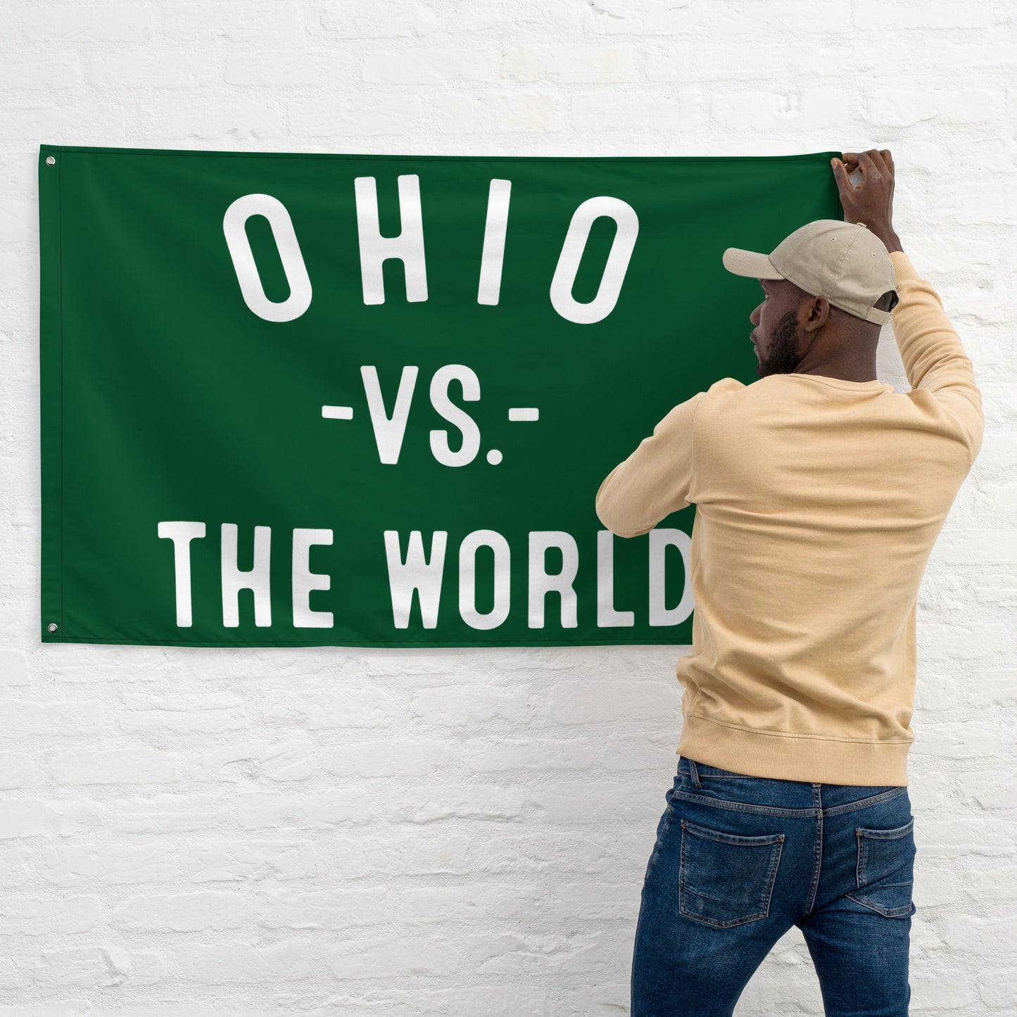 OHIO Vs The World Flag - VS THE WORLD