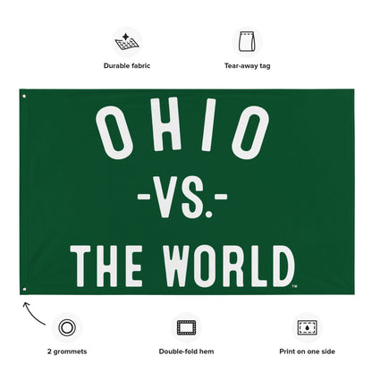 OHIO Vs The World Flag - VS THE WORLD