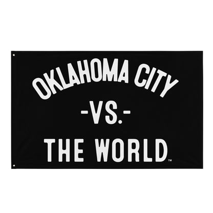 OKLAHOMA CITY Vs The World Flag - VS THE WORLD