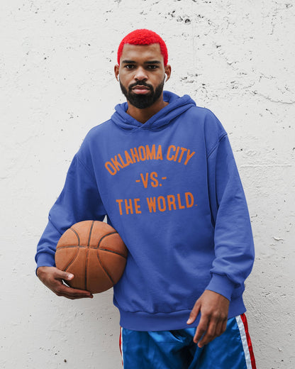 OKLAHOMA CITY Vs The World Royal Unisex Hoodie - VS THE WORLD