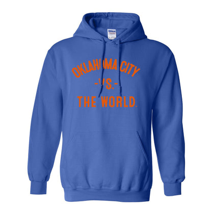 OKLAHOMA CITY Vs The World Royal Unisex Hoodie - VS THE WORLD